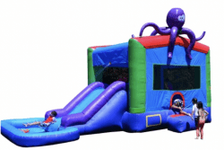 Bounce House/Slide combo WET/DRY